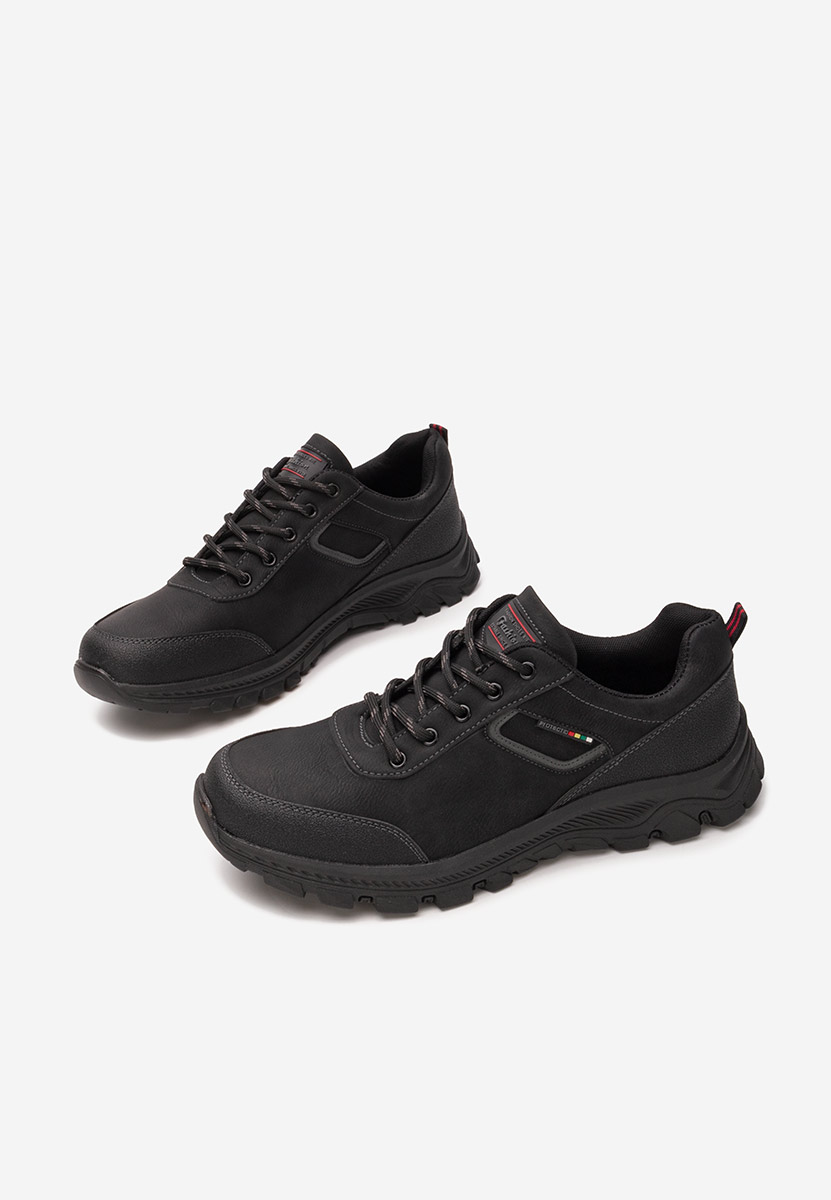 Černé pánské polobotky Tedor