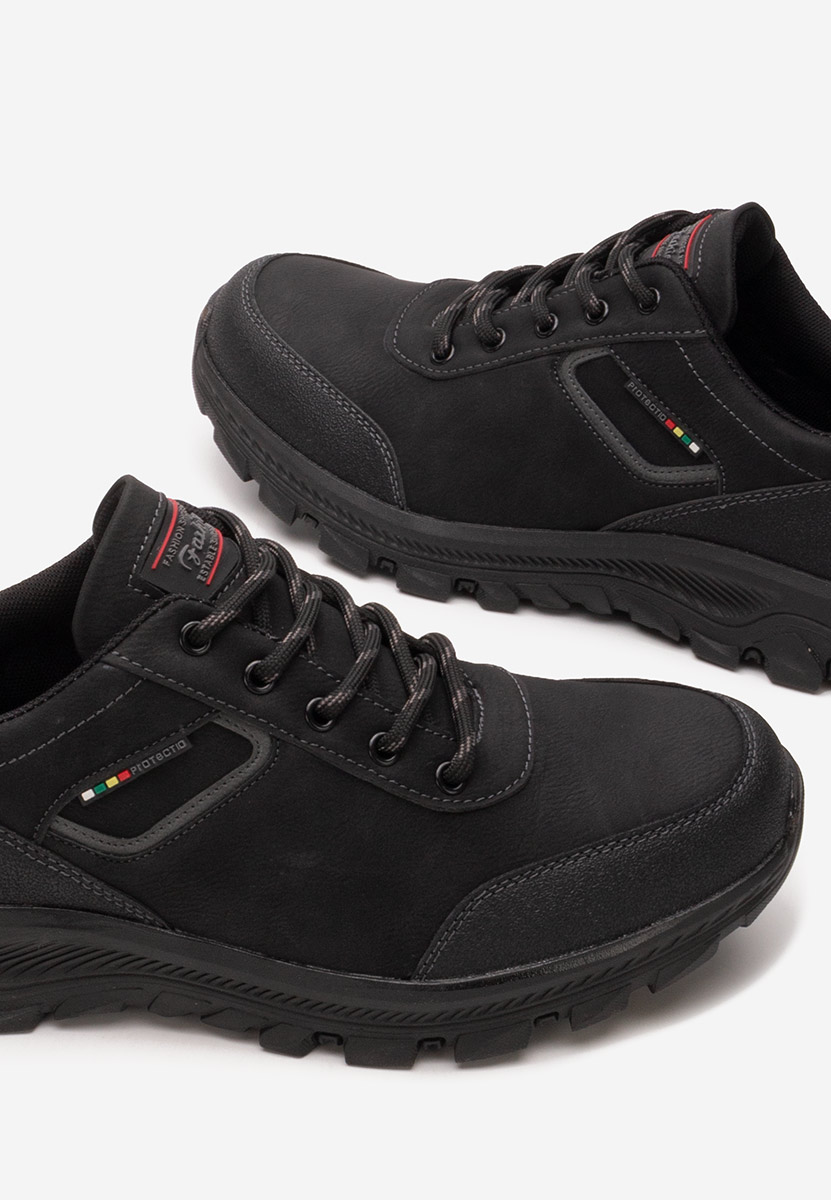 Černé pánské polobotky Tedor