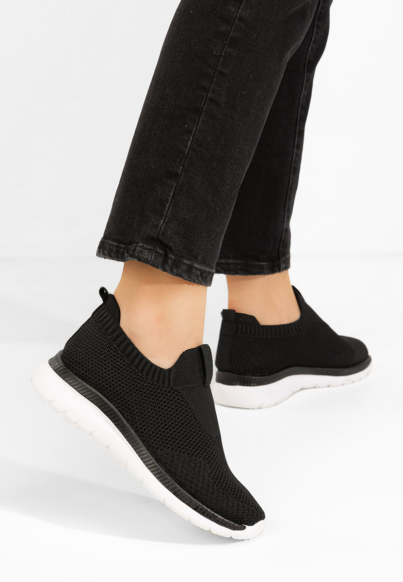 Černé slip on tenisky Achara V2