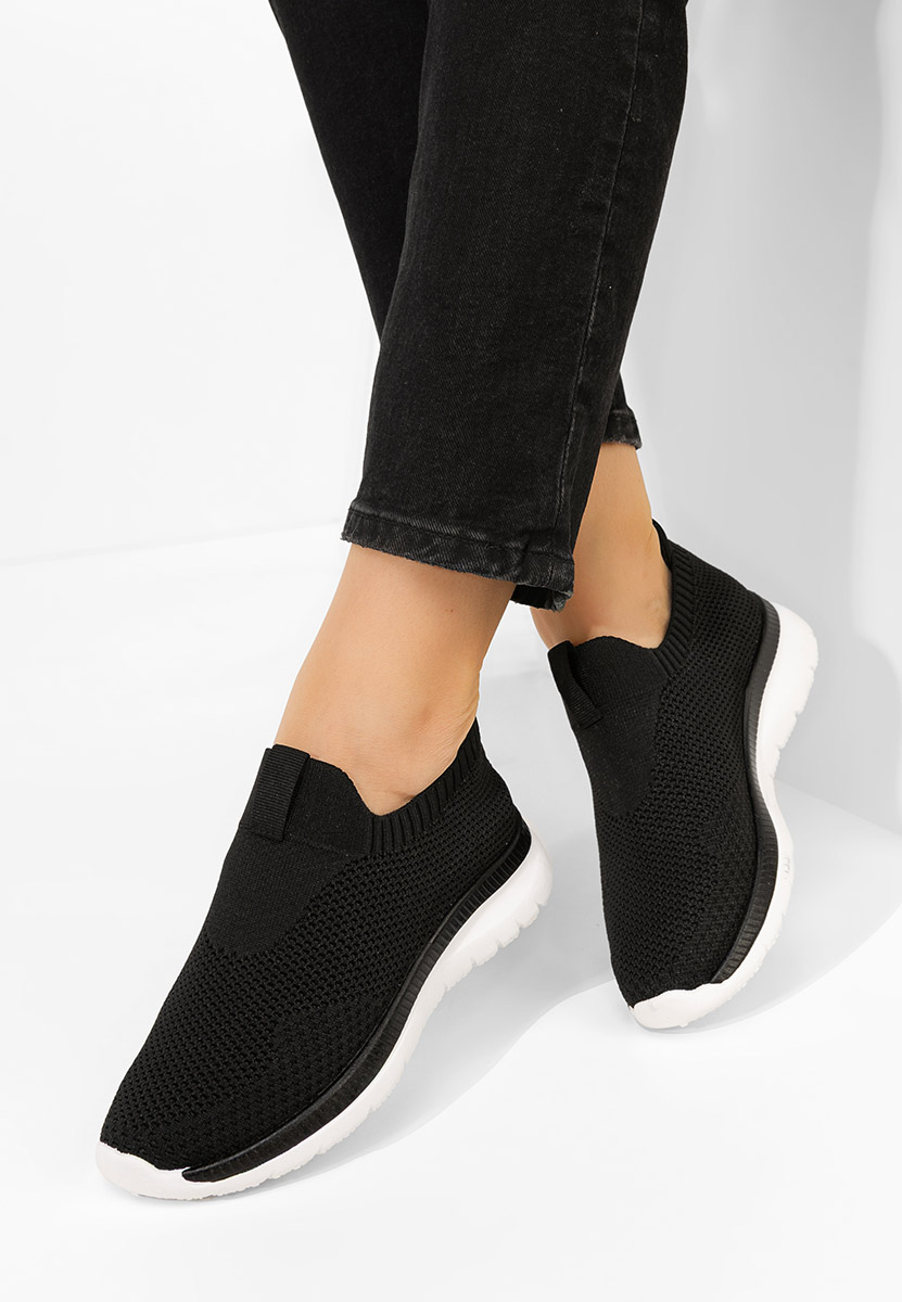 Černé slip on tenisky Achara V2