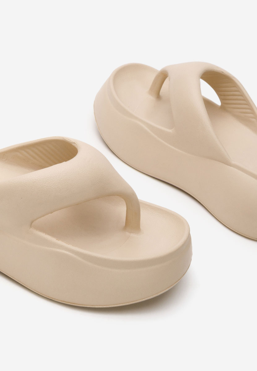 Khaki dámské nazouváky Katheryn