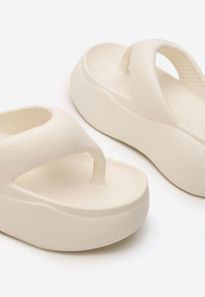 Béžové dámské nazouváky Katheryn