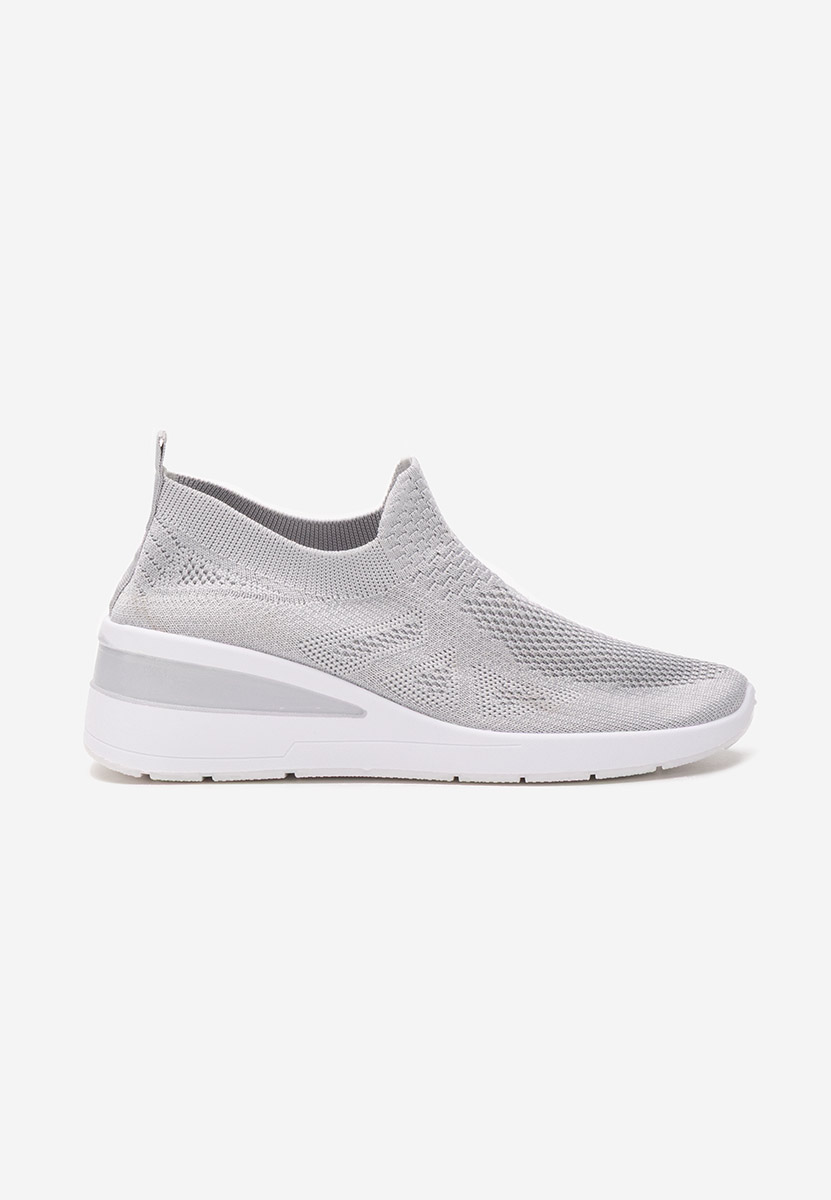 Šedé slip on tenisky Dalucy