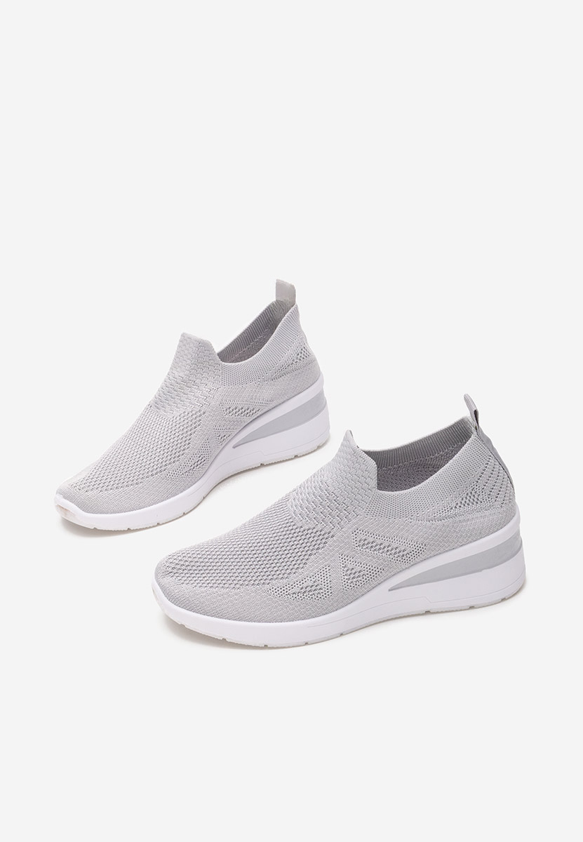 Šedé slip on tenisky Dalucy