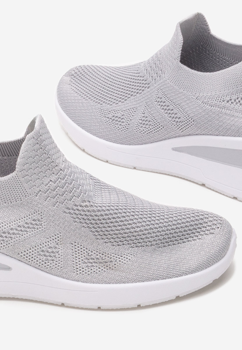 Šedé slip on tenisky Dalucy