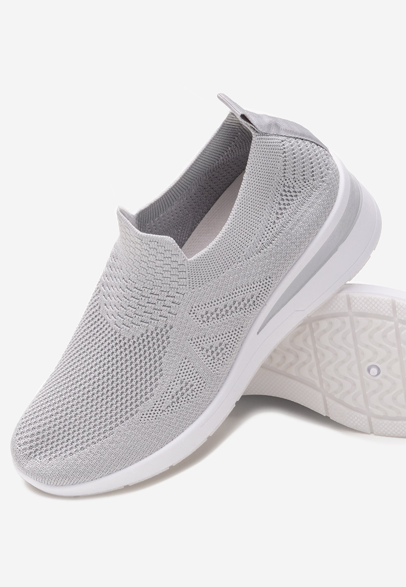 Šedé slip on tenisky Dalucy