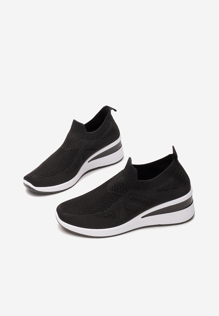 Černé slip on tenisky Dalucy