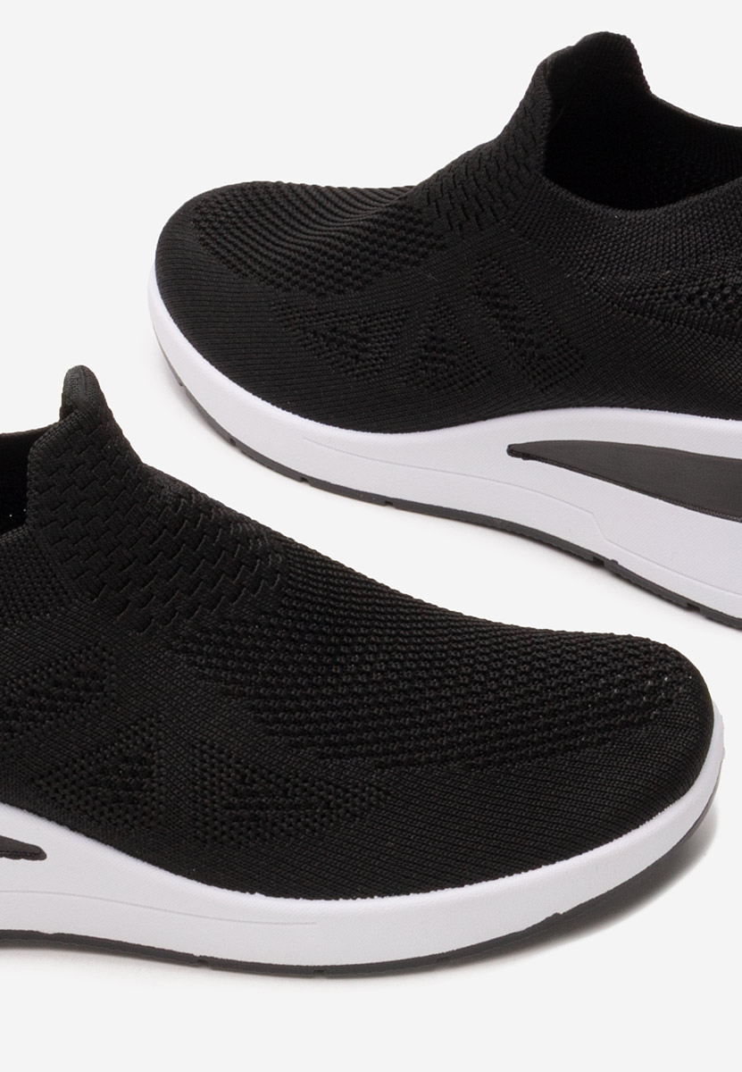 Černé slip on tenisky Dalucy