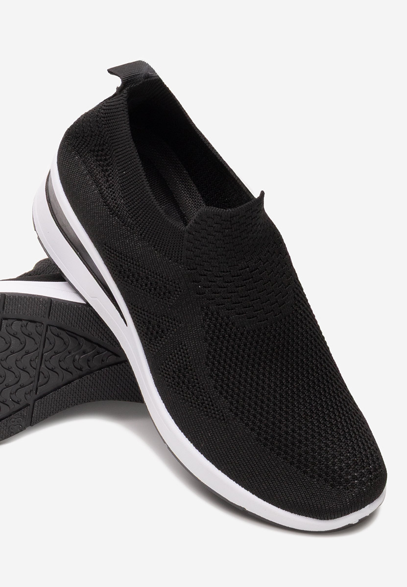 Černé slip on tenisky Dalucy