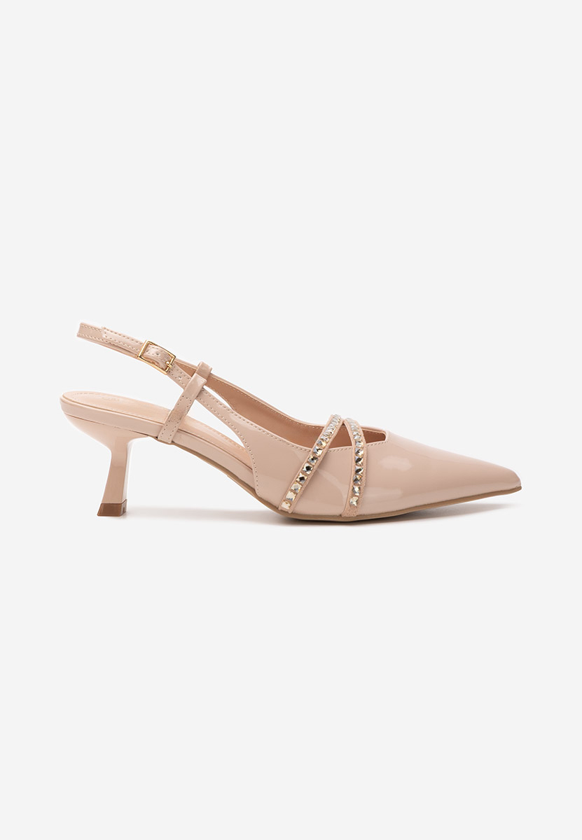 Tělové lodičky s otevřenou pätou Crinna