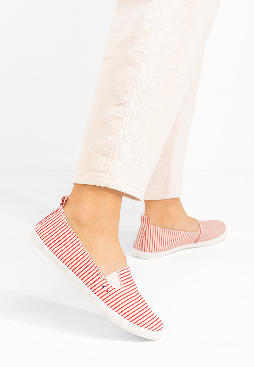 Červené dámské espadrilky Brandusa
