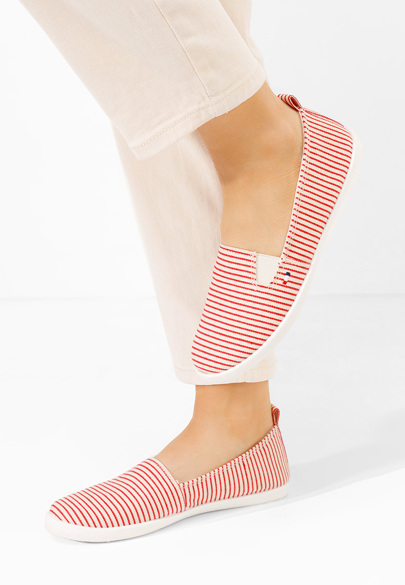 Červené dámské espadrilky Brandusa