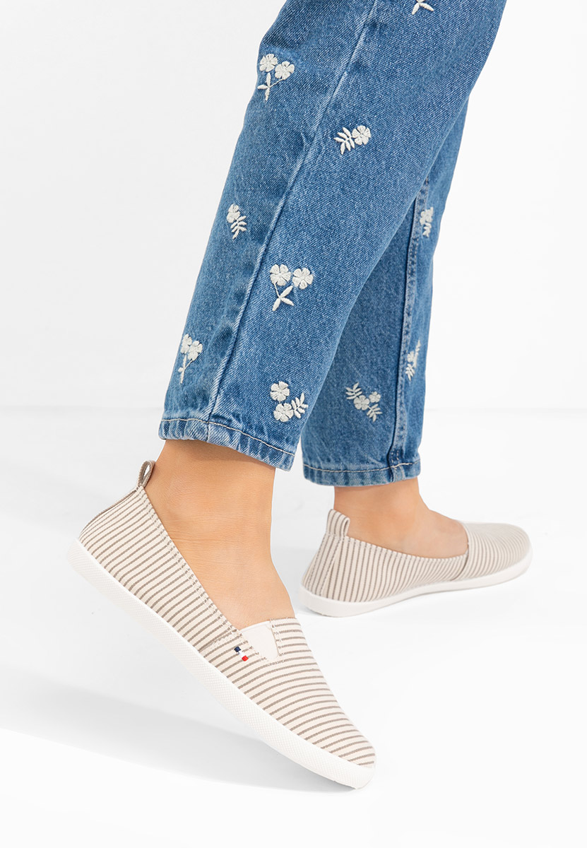 Šedé dámské espadrilky Brandusa
