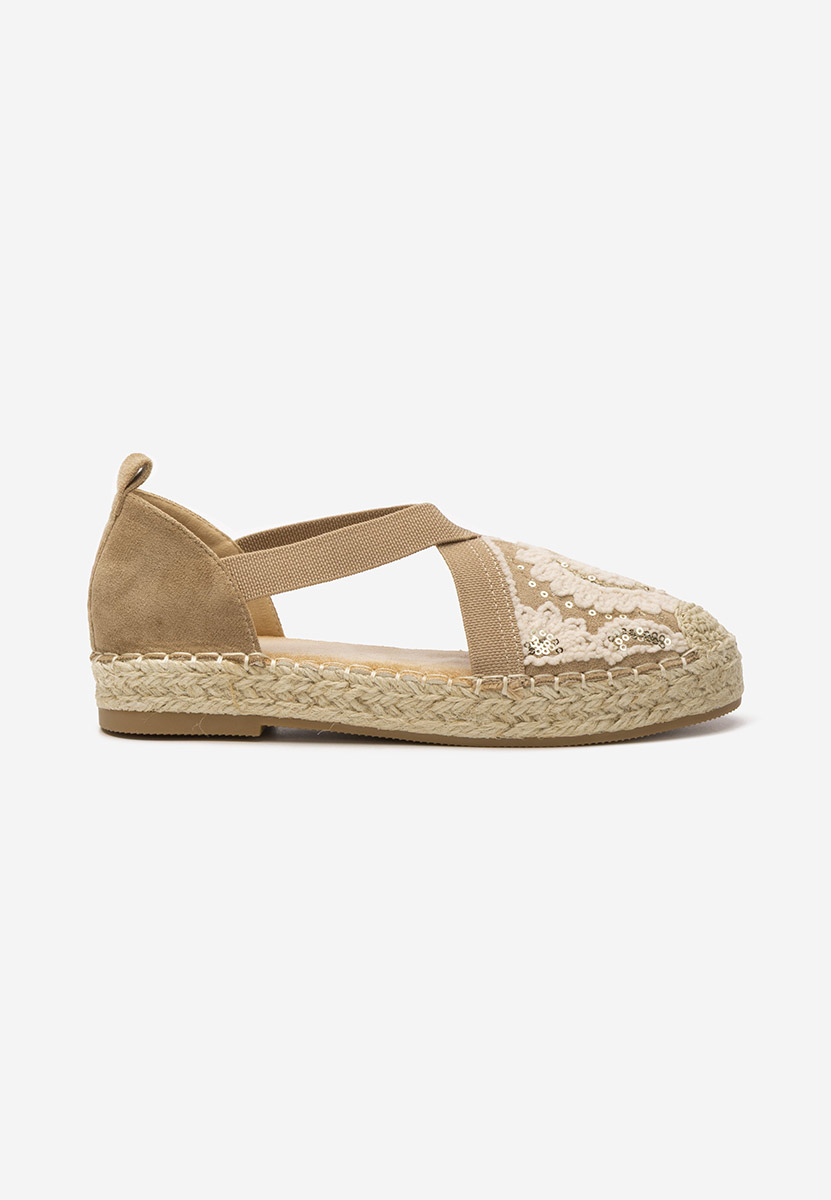 Khaki dámské espadrilky Sebryna
