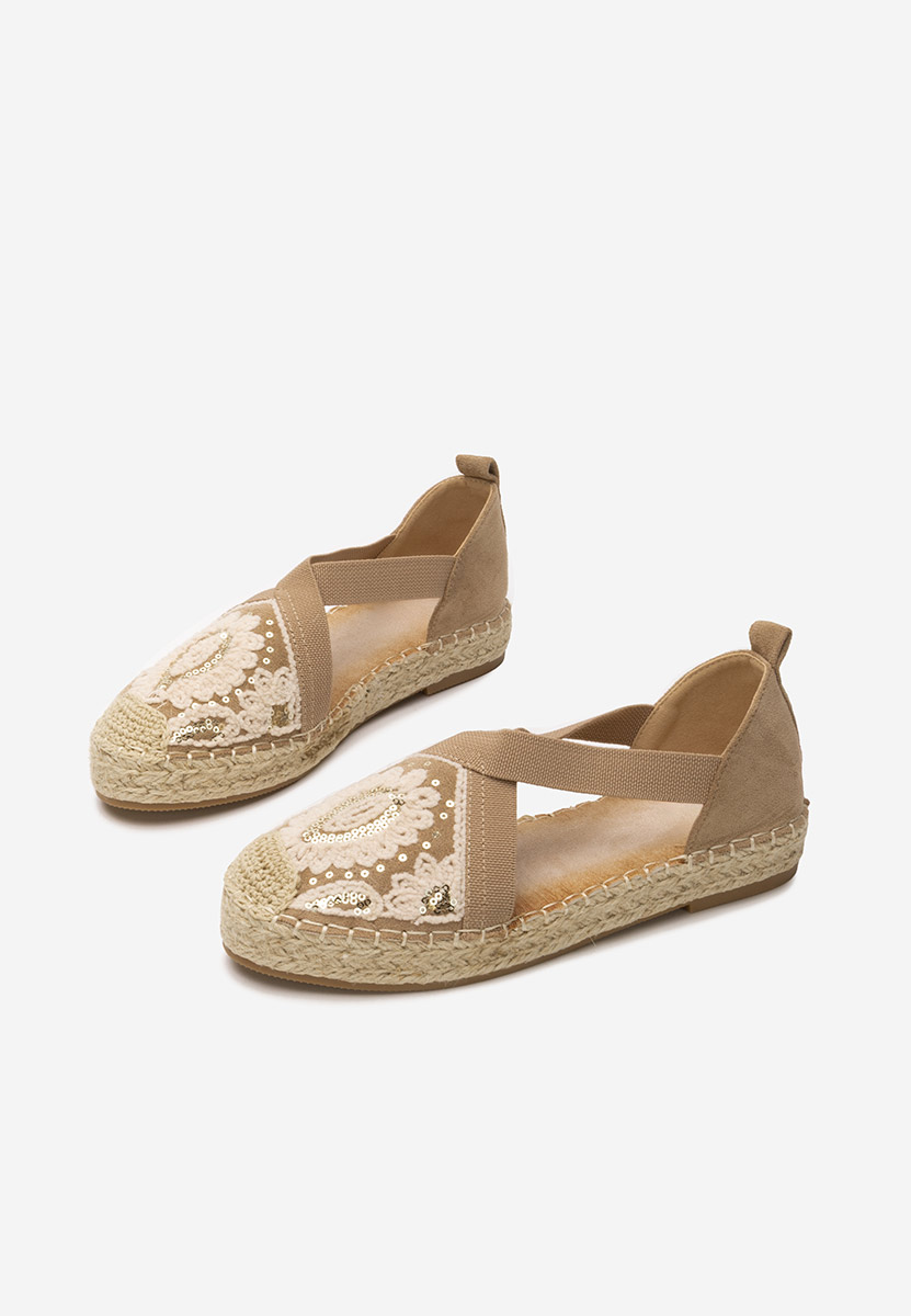 Khaki dámské espadrilky Sebryna