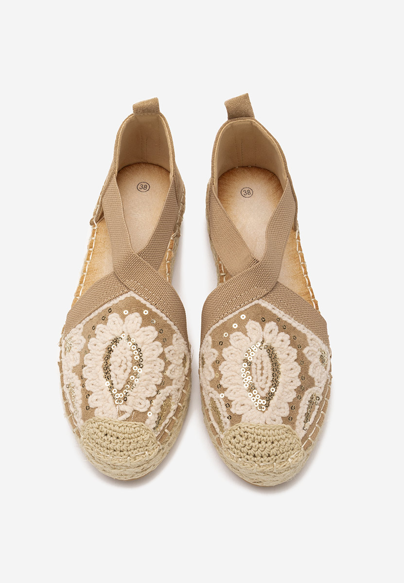 Khaki dámské espadrilky Sebryna
