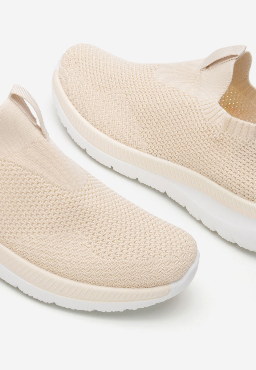 Béžové slip on tenisky Achara V2