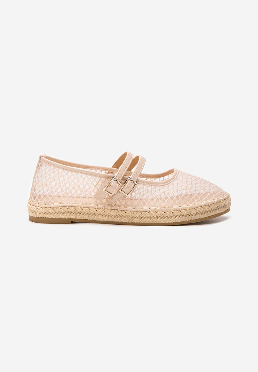 Béžové dámské espadrilky Nikia