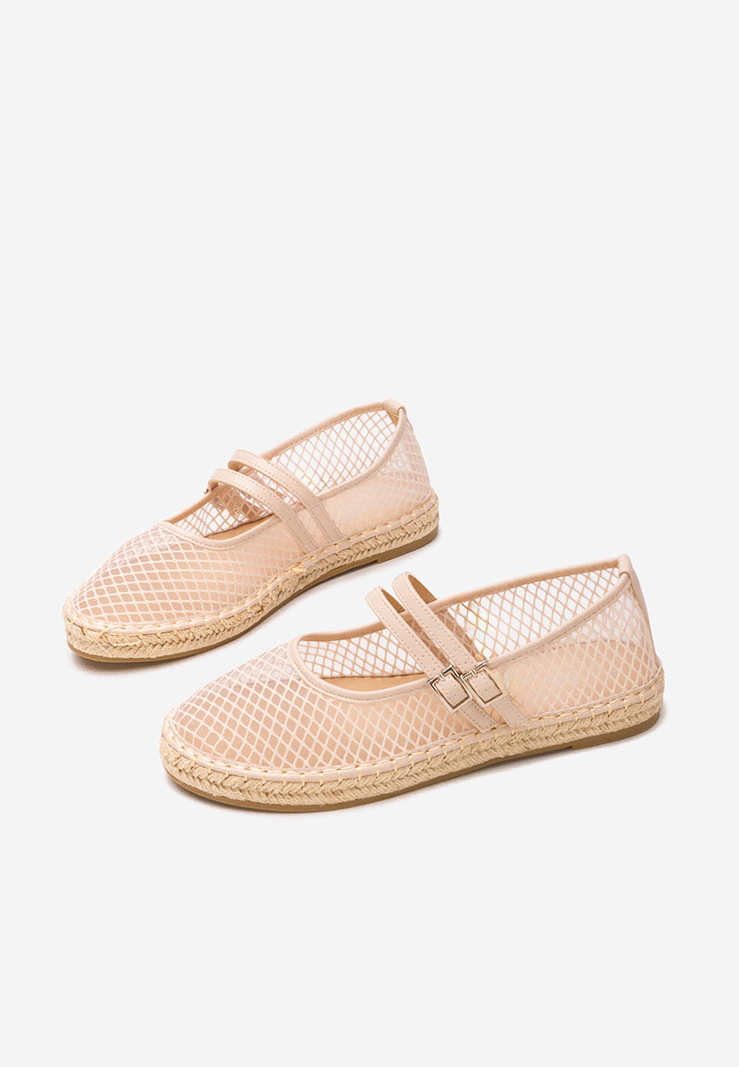 Béžové dámské espadrilky Nikia