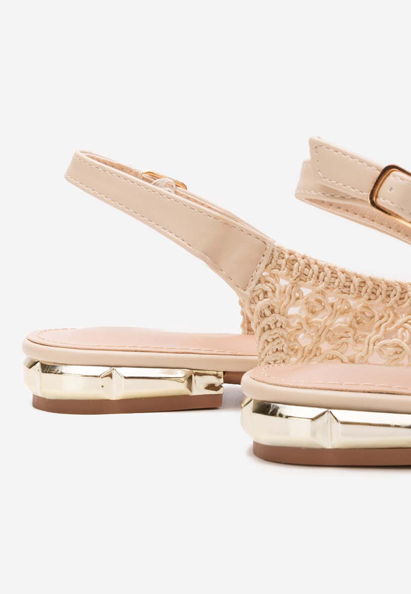 Béžové dámské baleríny Kapia