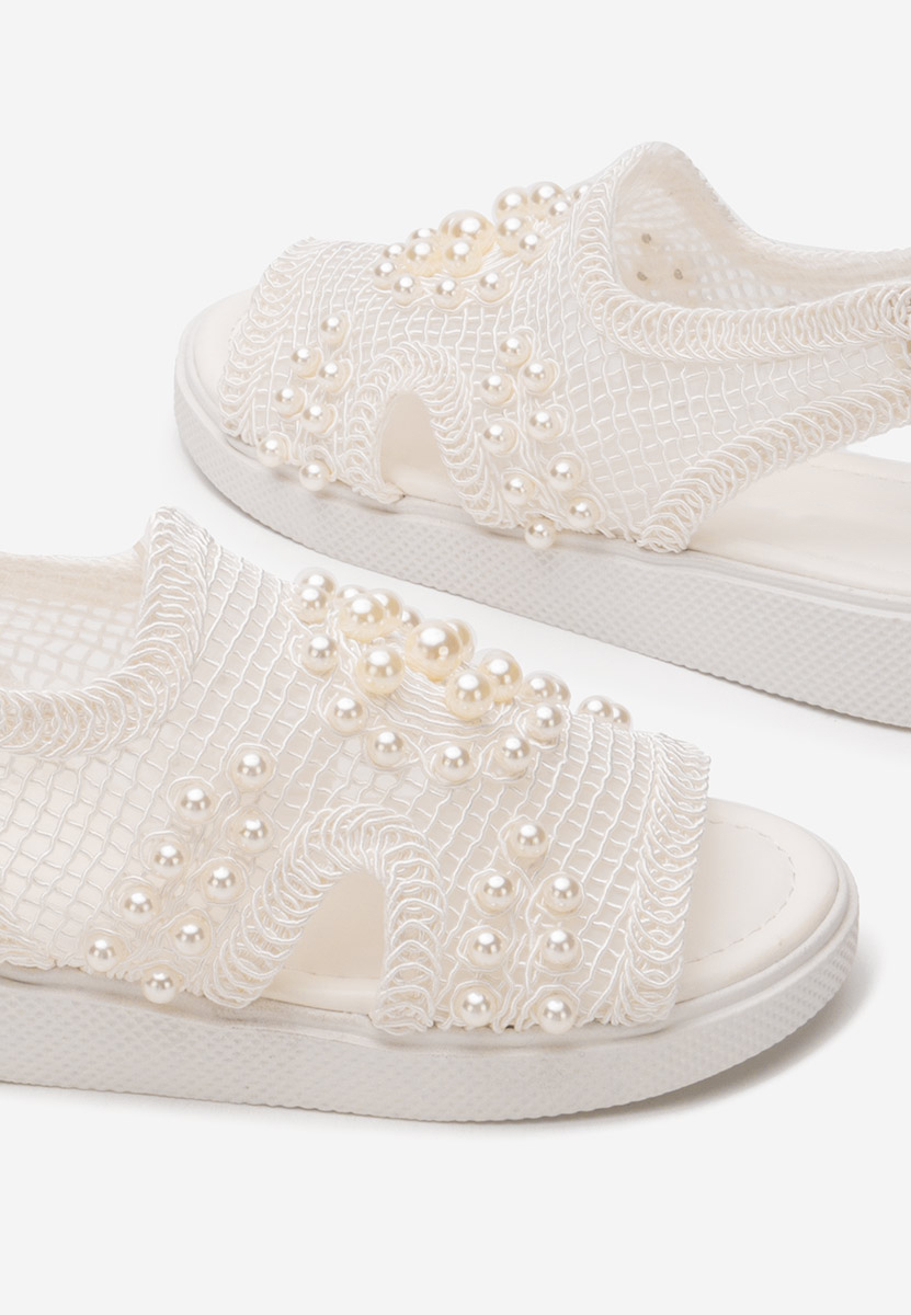 Bílé dámské sandály Marisea