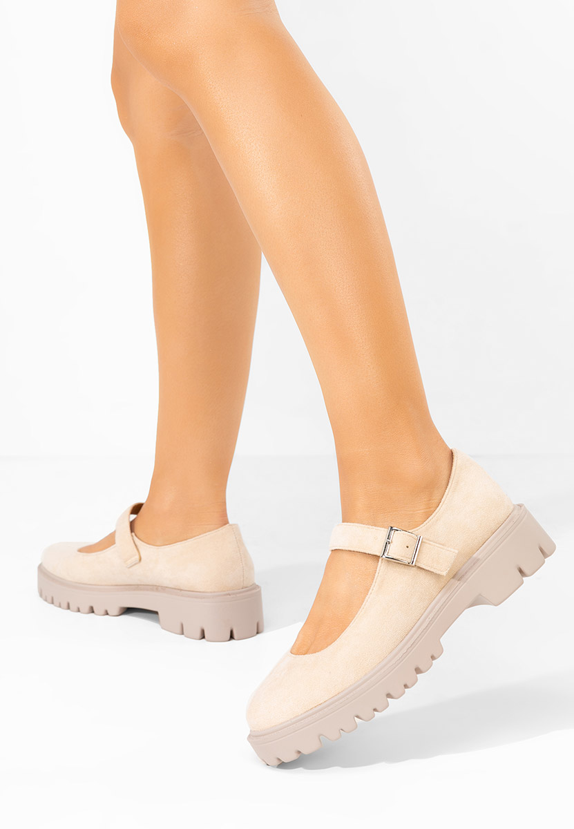 Béžové dámské polobotky Orias V2