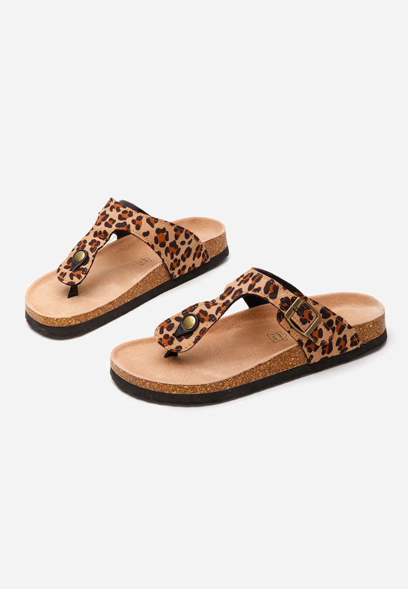 Leopardí pantofle dámské Rosanhi V2