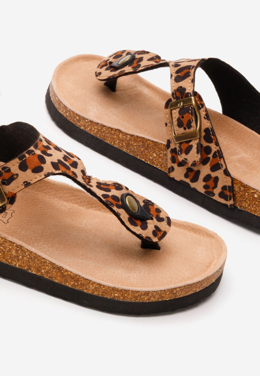 Leopardí pantofle dámské Rosanhi V2