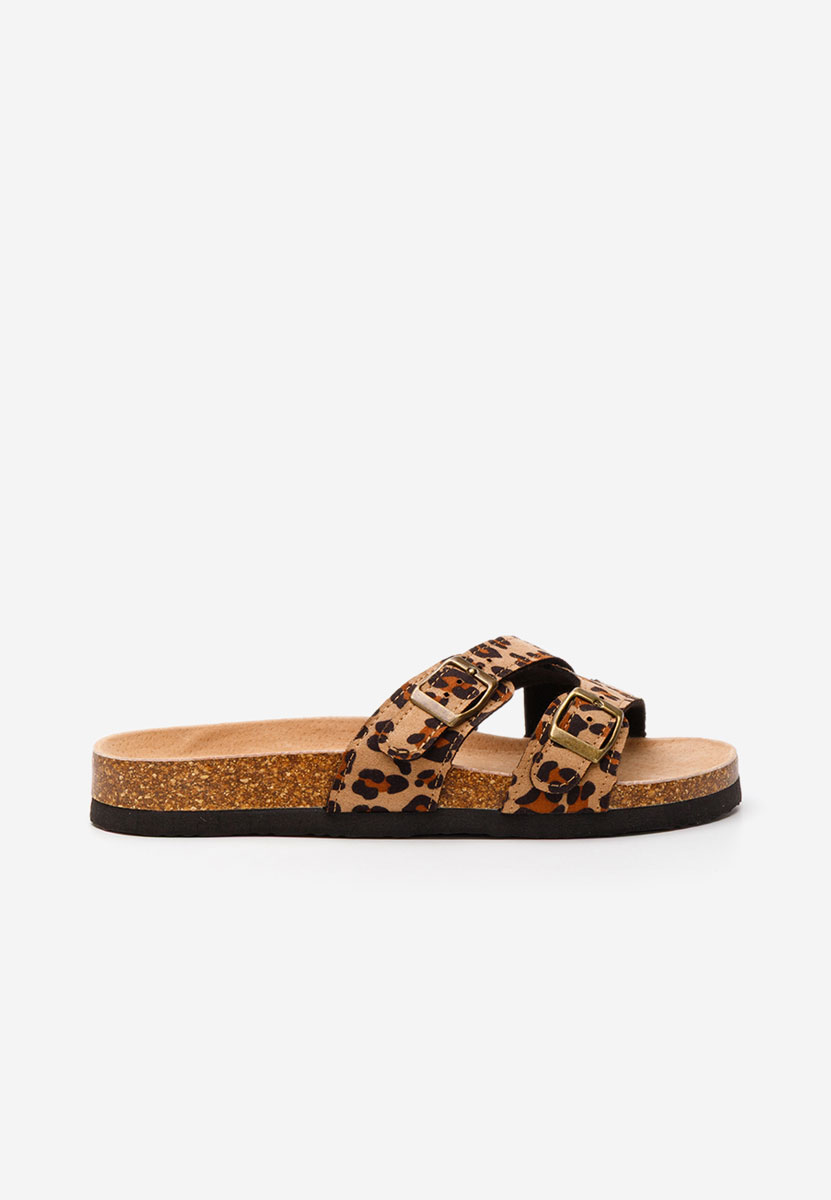 Leopardí pantofle dámské Viriana