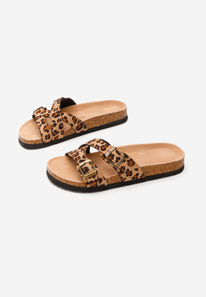 Leopardí pantofle dámské Viriana
