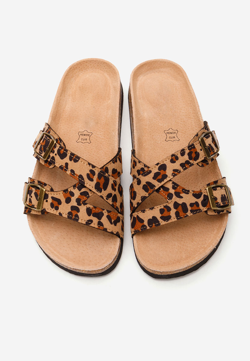 Leopardí pantofle dámské Viriana