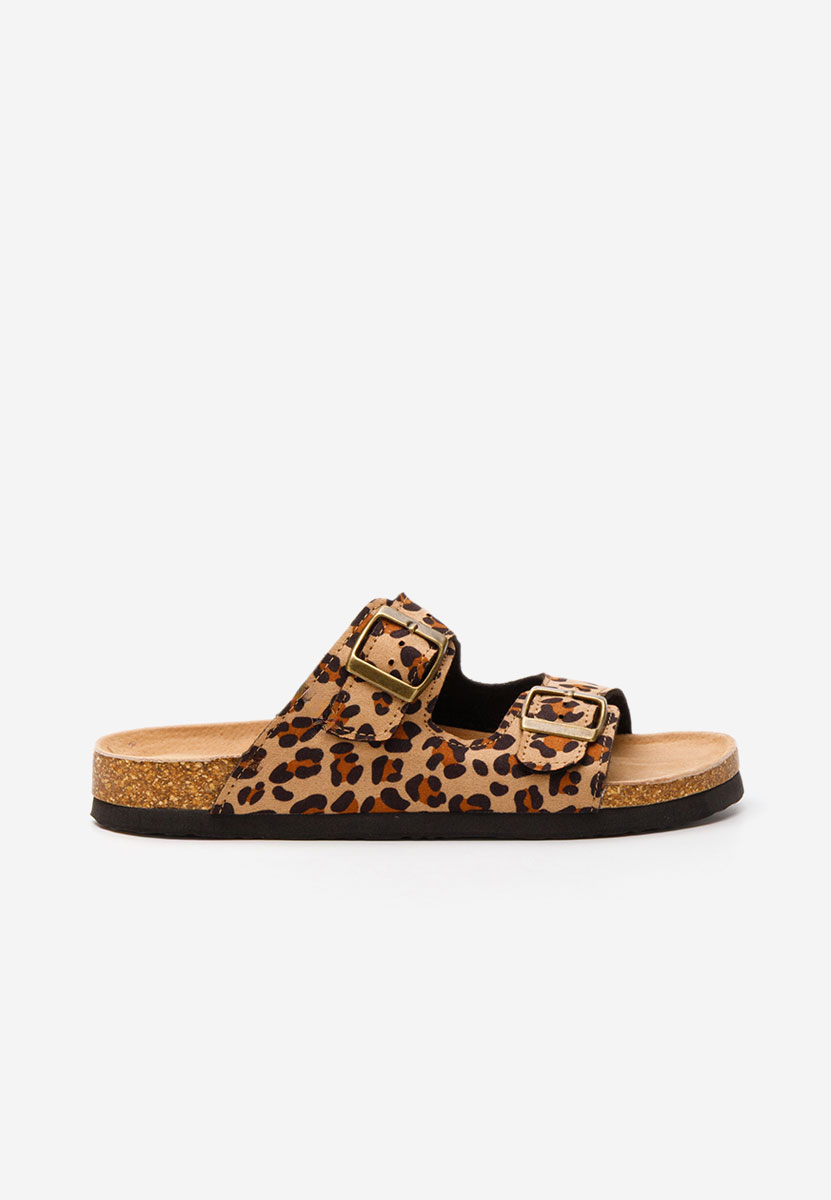 Leopardí pantofle dámské Vanasia