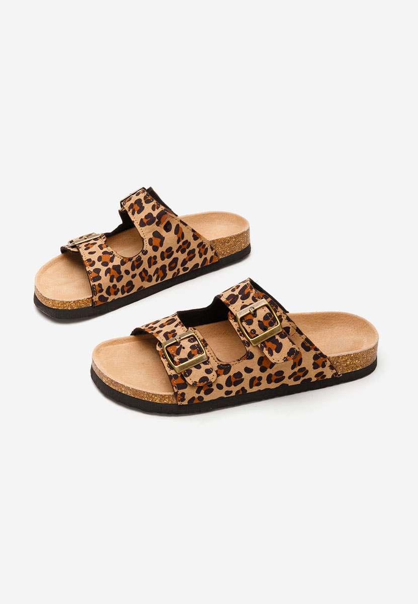 Leopardí pantofle dámské Vanasia