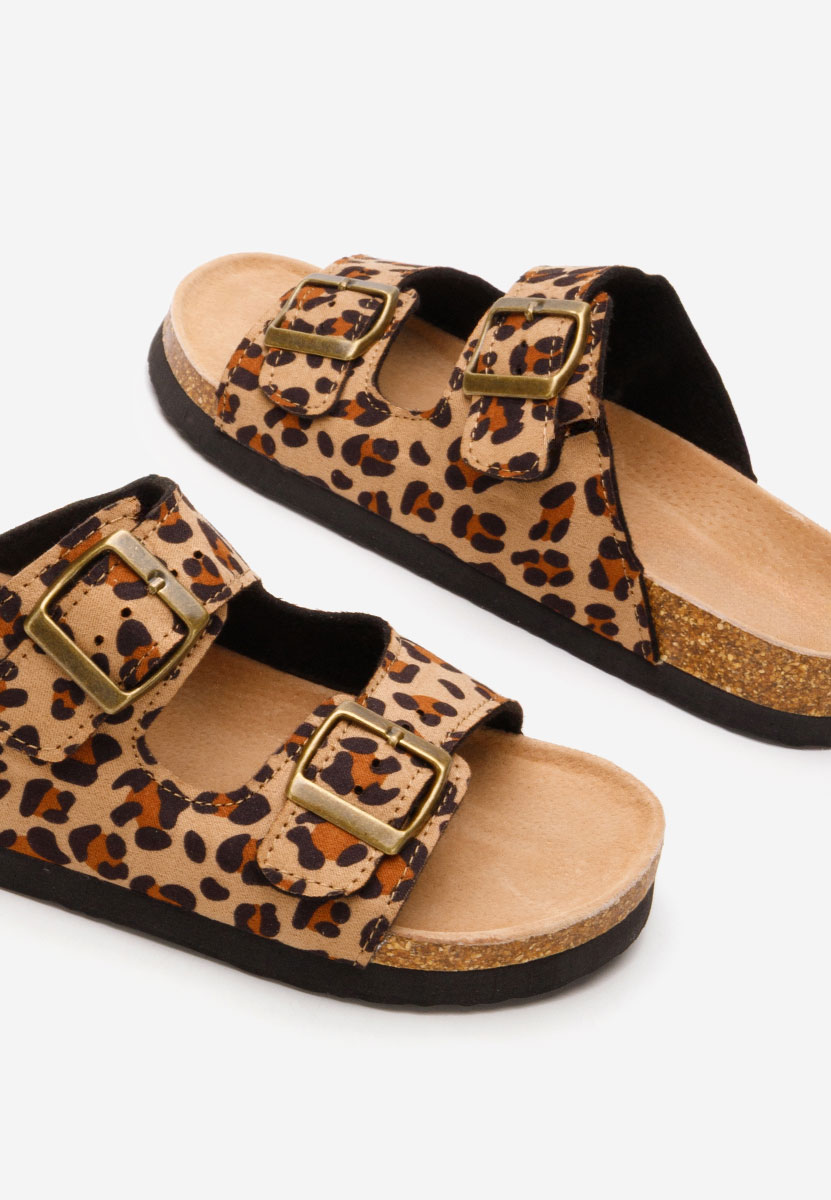 Leopardí pantofle dámské Vanasia
