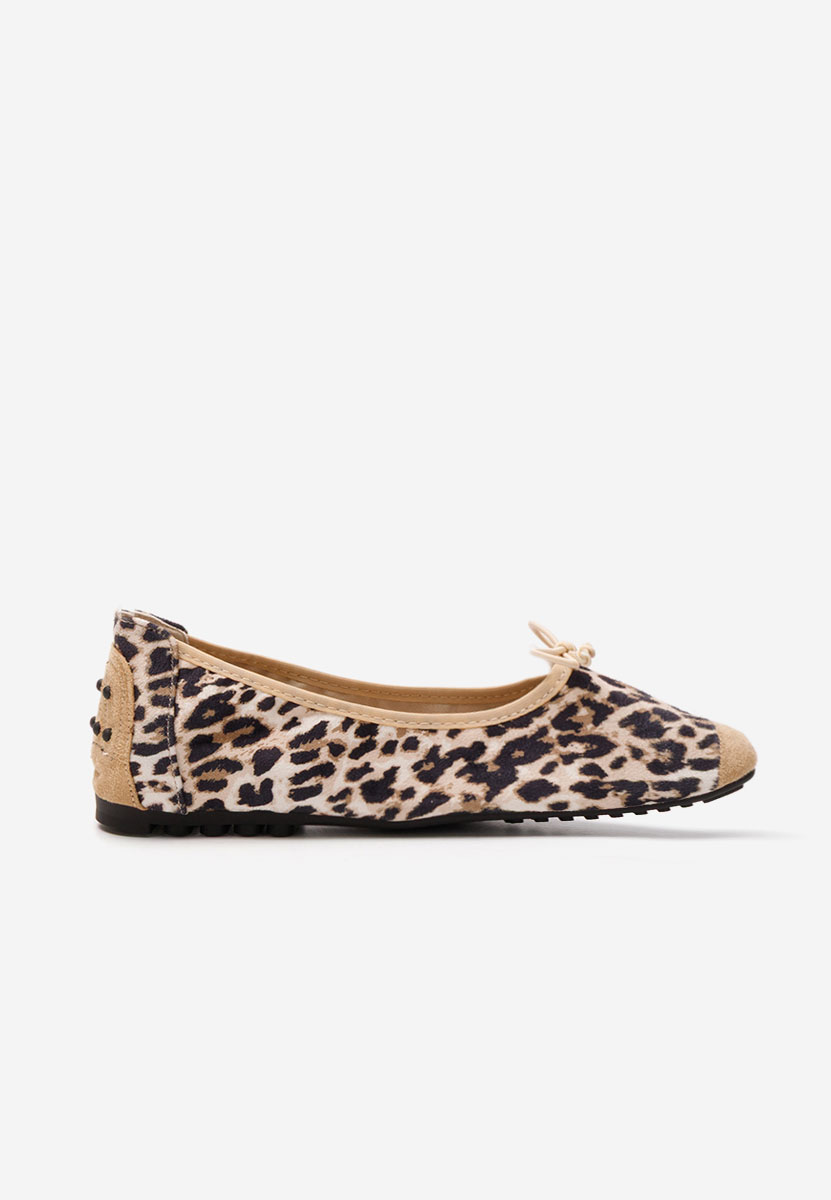 Leopardí dámské baleríny Amania