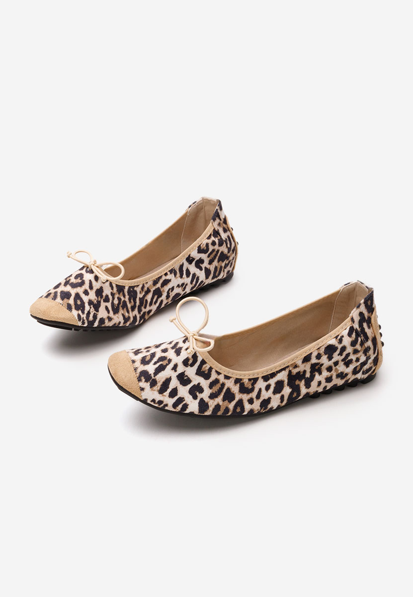Leopardí dámské baleríny Amania