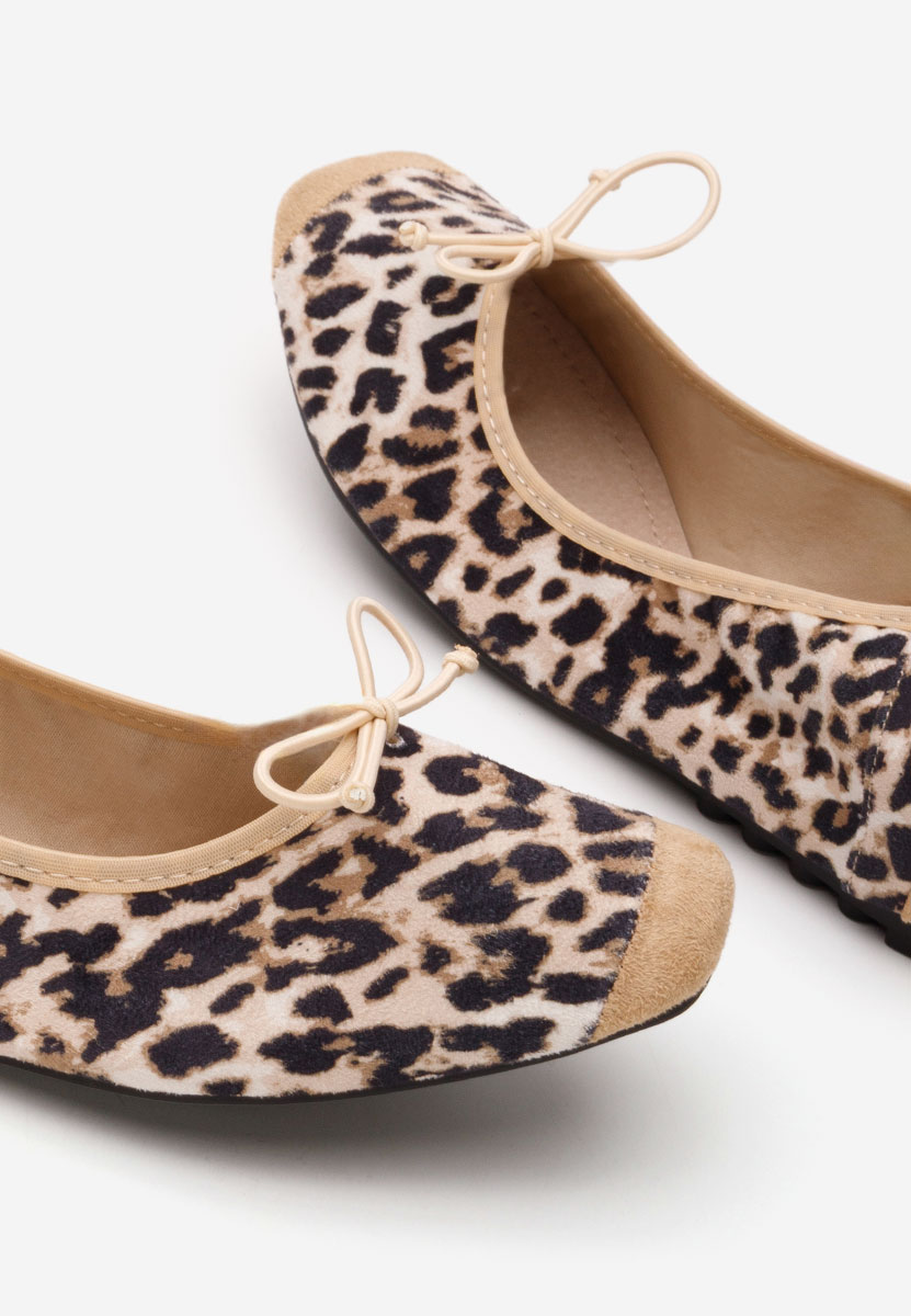 Leopardí dámské baleríny Amania