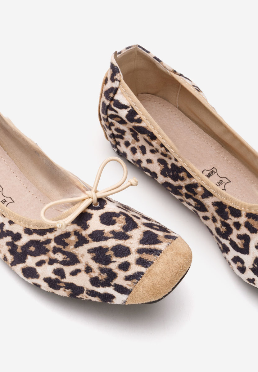 Leopardí dámské baleríny Amania