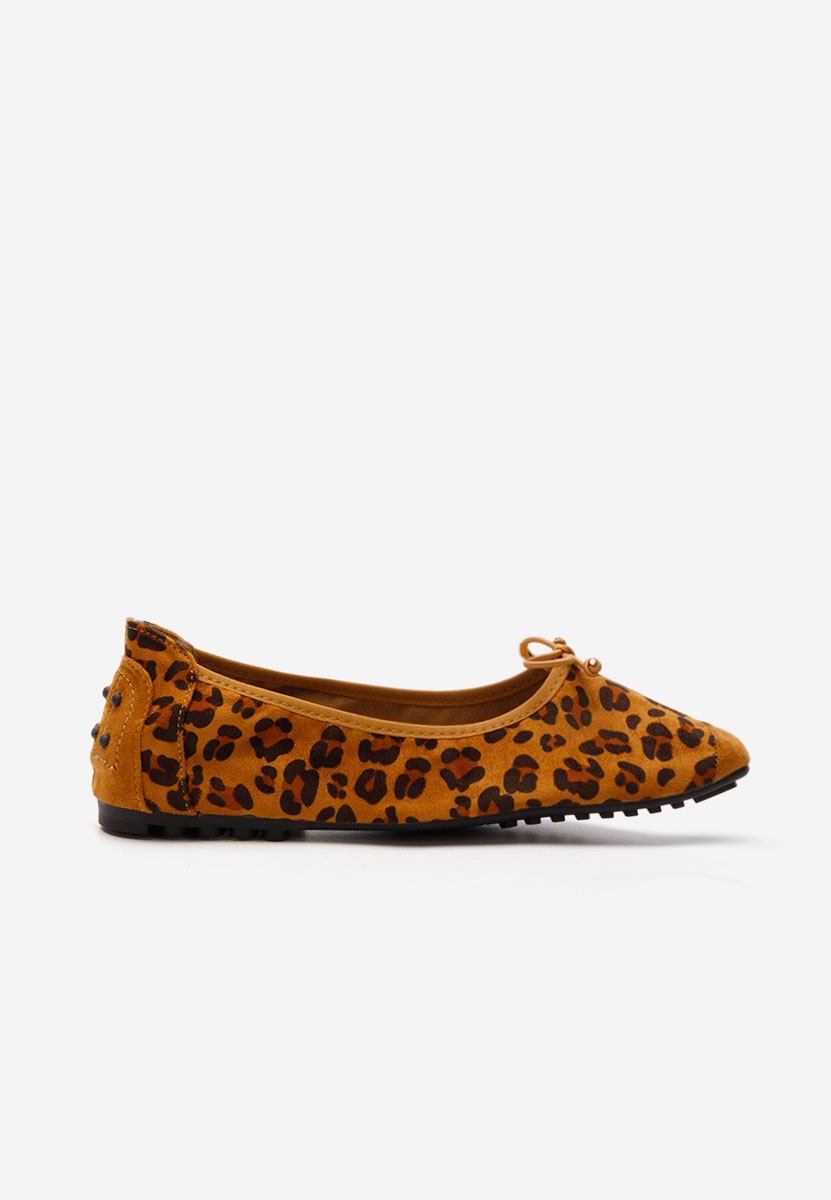 Leopardí dámské baleríny Amania V2