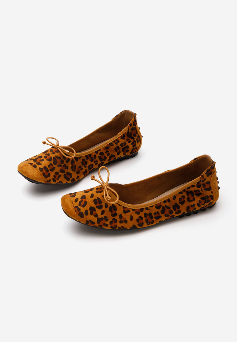 Leopardí dámské baleríny Amania V2