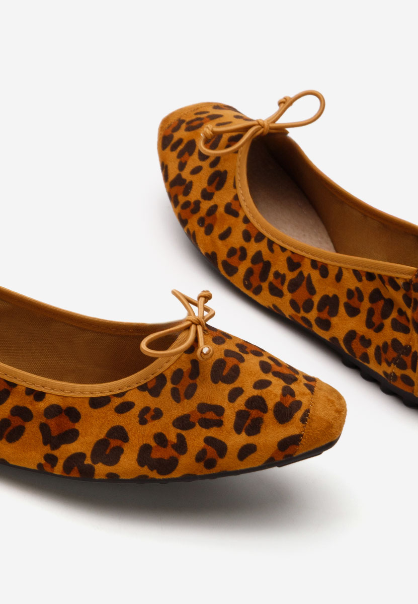 Leopardí dámské baleríny Amania V2