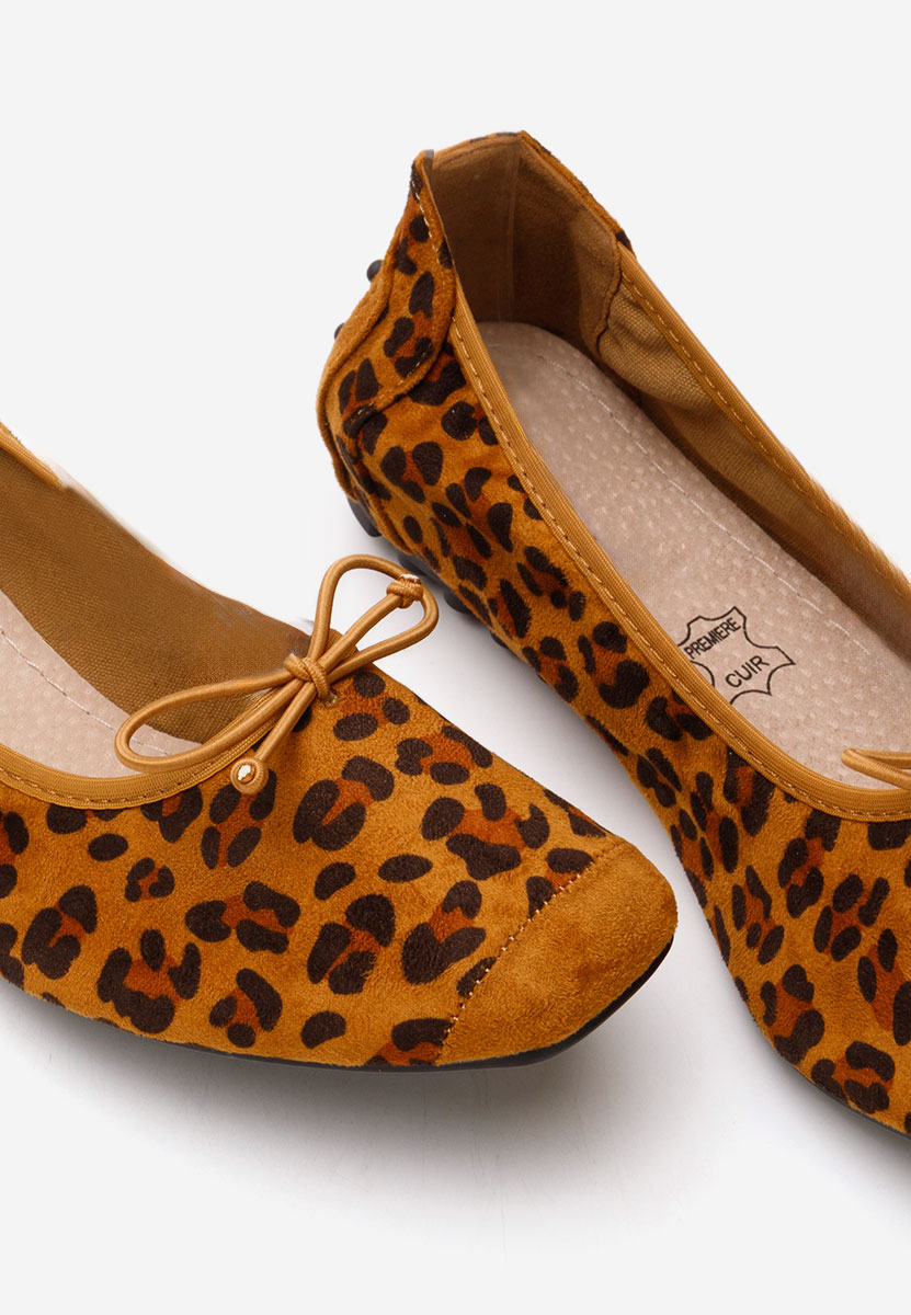 Leopardí dámské baleríny Amania V2