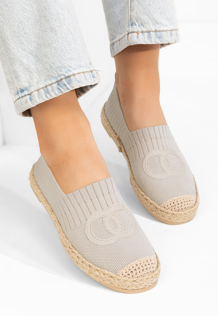 Béžové slip on tenisky Daysie