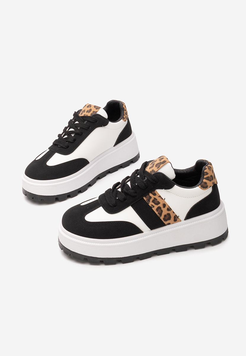 Černé dámské tenisky na platformě Estephany