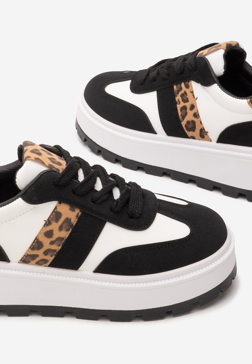 Černé dámské tenisky na platformě Estephany