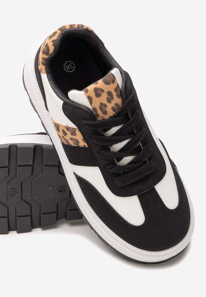 Černé dámské tenisky na platformě Estephany