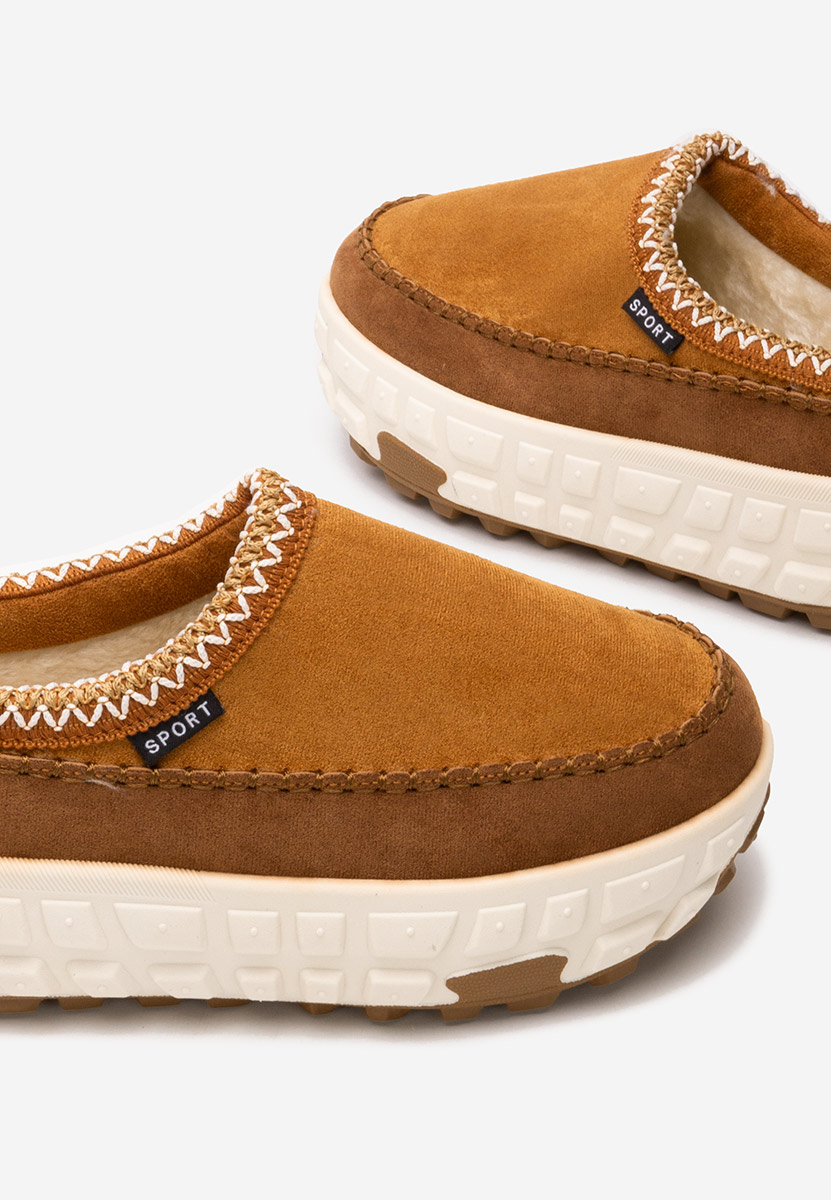 Camelové dámské dřeváky Novela