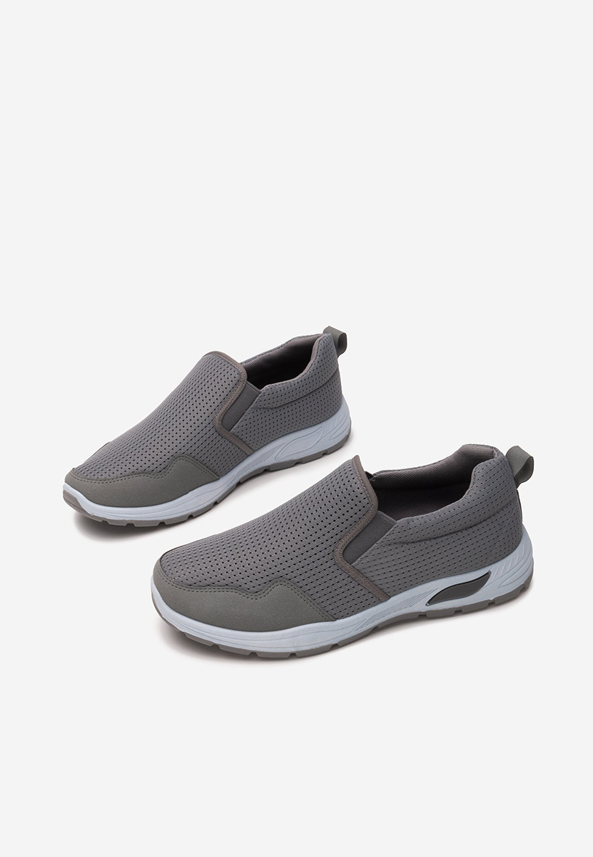 Šedé pánské polobotky Robby