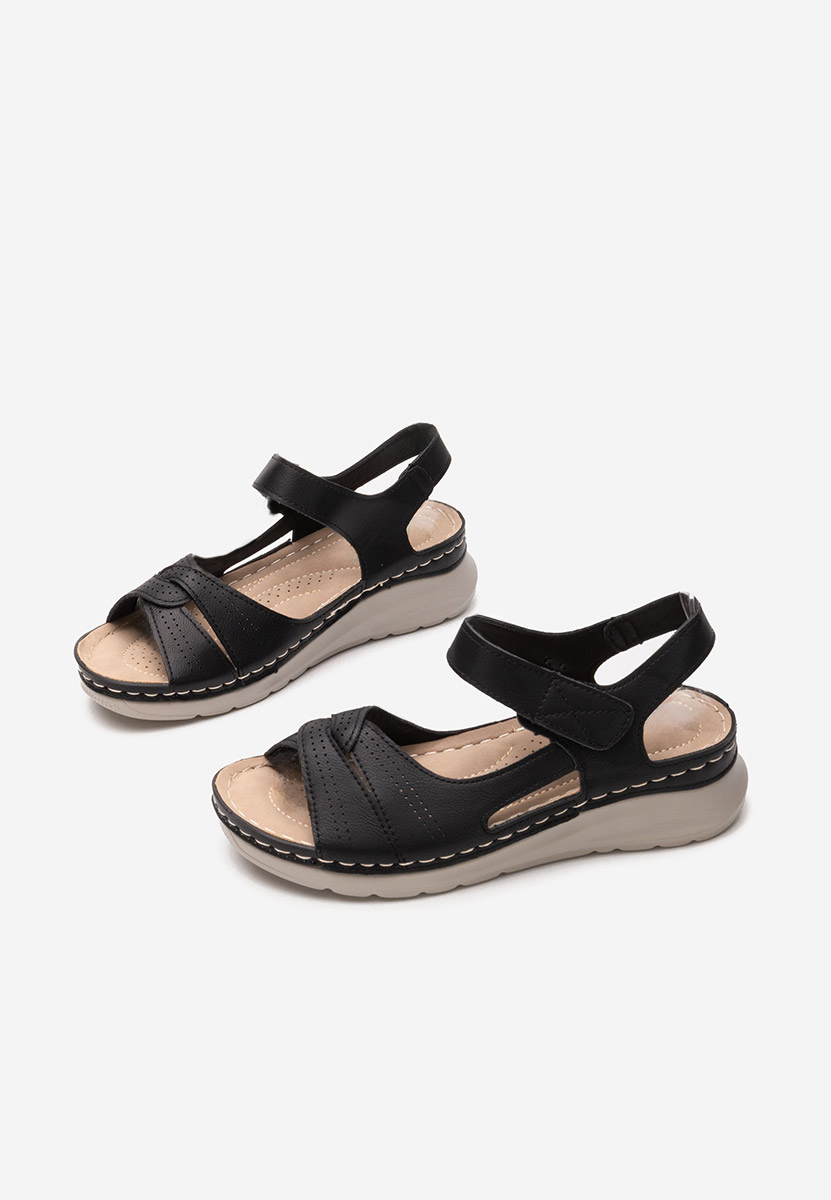 Černé dámské sandály Shasta