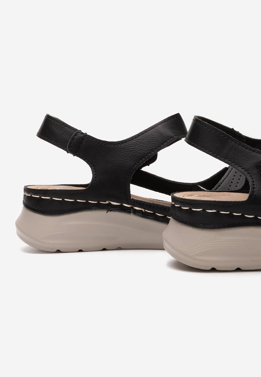 Černé dámské sandály Shasta